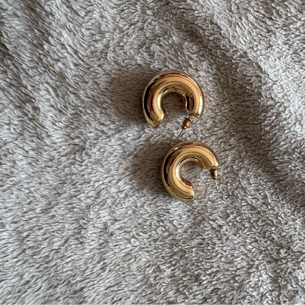 Gold Hoop Earrings